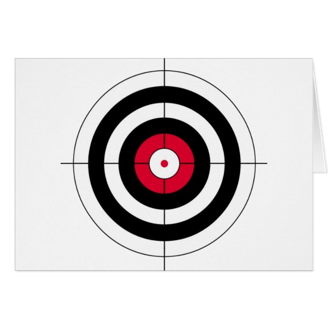 Crosshars BullsEYE Target (Voorkant Horizontaal)