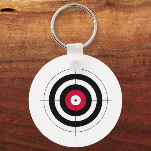 Crosshars BullsEYE Target Sleutelhanger (Voorkant)