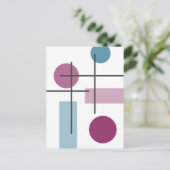 Crosshatch 1 briefkaart (Staand voorkant)