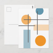 Crosshatch 1 briefkaart (Voorkant / Achterkant)