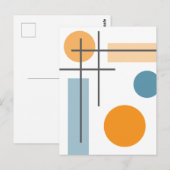 Crosshatch 2 briefkaart (Voorkant / Achterkant)