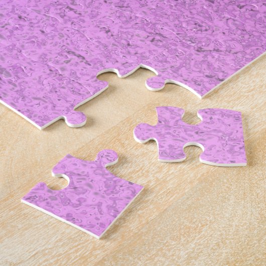 Crosshatch Charm: Abstracte geometrische array Legpuzzel (Zijkant)