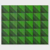Crosshatch Op Art Cadeaupapier (Vlak)