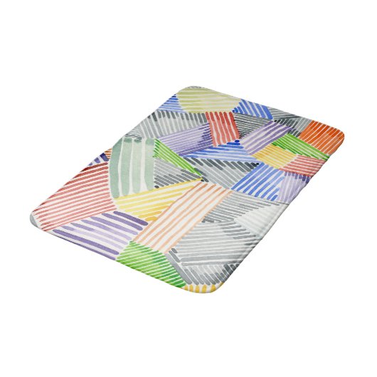 Crosshatch Quilt I Badmat (Gekanteld)