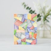 Crosshatch Quilt I Briefkaart (Staand voorkant)