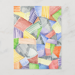 Crosshatch Quilt I Briefkaart