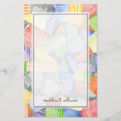 Crosshatch Quilt I Briefpapier (Voorkant)