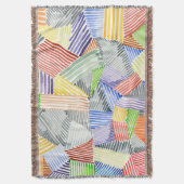 Crosshatch Quilt I Deken (Voorkant Verticaal)