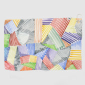 Crosshatch Quilt I Golfhanddoek (Horizontaal)