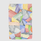 Crosshatch Quilt I Golfhanddoek (Voorkant)