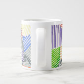 Crosshatch Quilt I Grote Koffiekop (Achterkant)