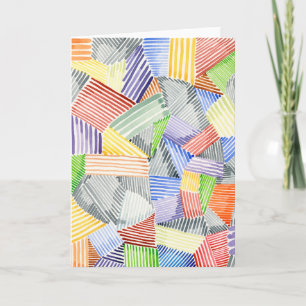 Crosshatch Quilt I Kaart