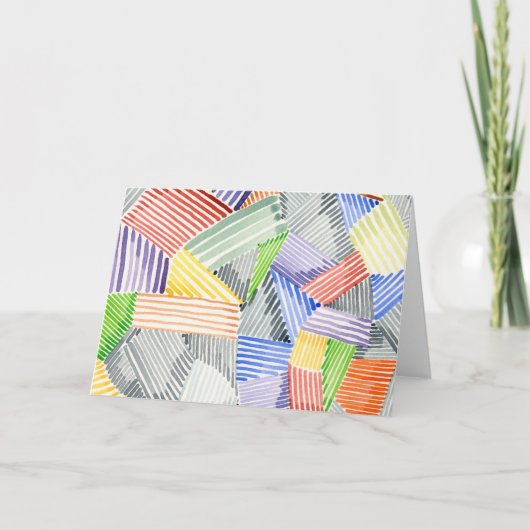 Crosshatch Quilt I Kaart (Voorkant)