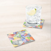 Crosshatch Quilt I Kartonnen Onderzetters (Insitu)