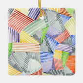 Crosshatch Quilt I Keramisch Ornament (Voorkant)