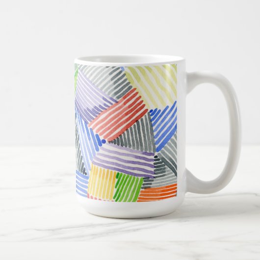 Crosshatch Quilt I Koffiemok (Rechts)