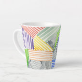 Crosshatch Quilt I Latte Mok (Linkerhoek)