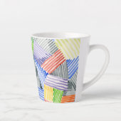 Crosshatch Quilt I Latte Mok (Rechts)