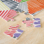 Crosshatch Quilt I Legpuzzel (Zijkant)