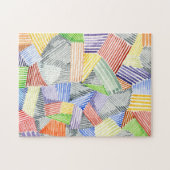 Crosshatch Quilt I Legpuzzel (Horizontaal)