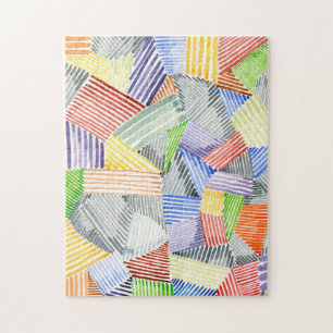 Crosshatch Quilt I Legpuzzel