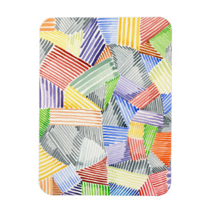 Crosshatch Quilt I Magneet