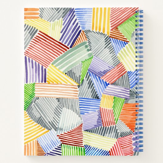 Crosshatch Quilt I Notitieboek (Achterkant)