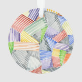 Crosshatch Quilt I Ornament (achterkant)