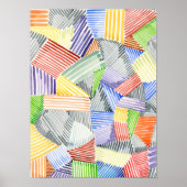 Crosshatch Quilt I Poster (Voorkant)