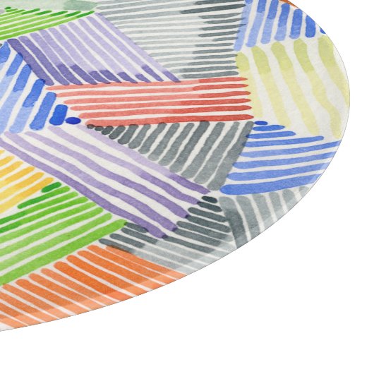 Crosshatch Quilt I Snijplank (Hoek)