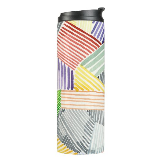 Crosshatch Quilt I Thermosbeker (Gedraaid links)