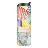 Crosshatch Quilt I Thermosbeker (Gedraaid links)