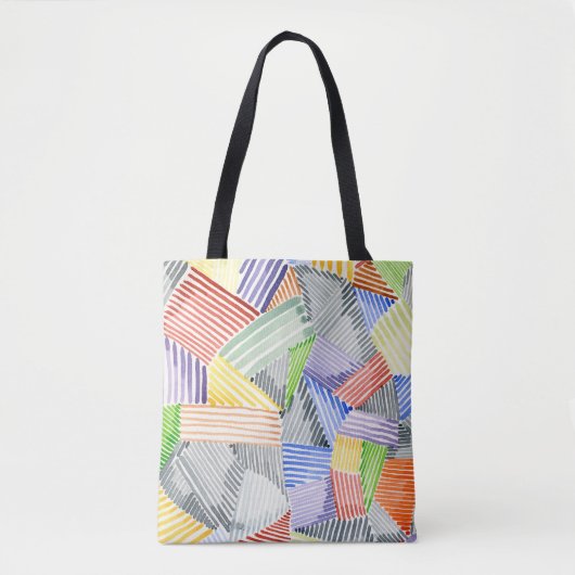 Crosshatch Quilt I Tote Bag (Voorkant)