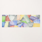 Crosshatch Quilt I Yogamat (Achterkant (horizontaal))