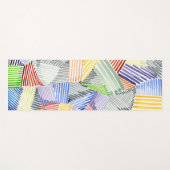 Crosshatch Quilt I Yogamat (Voorkant (horizontaal))