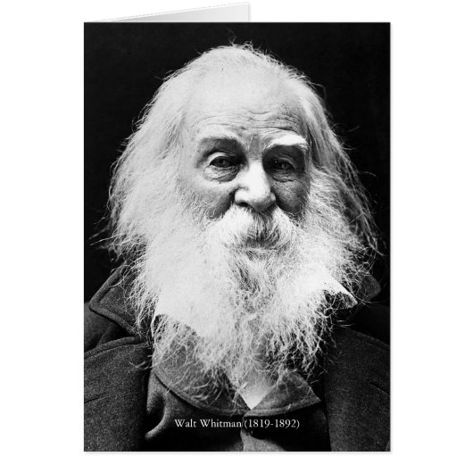 "Crossing Brooklyn Ferry" Walt Whitman NYC Poem (Voorkant)