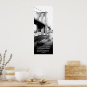 Crossing Brooklyn Veerboot New York City Walt Whit Poster (Keuken)