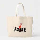 Crossing Guard & Kinder Grote Tote Bag (Voorkant)