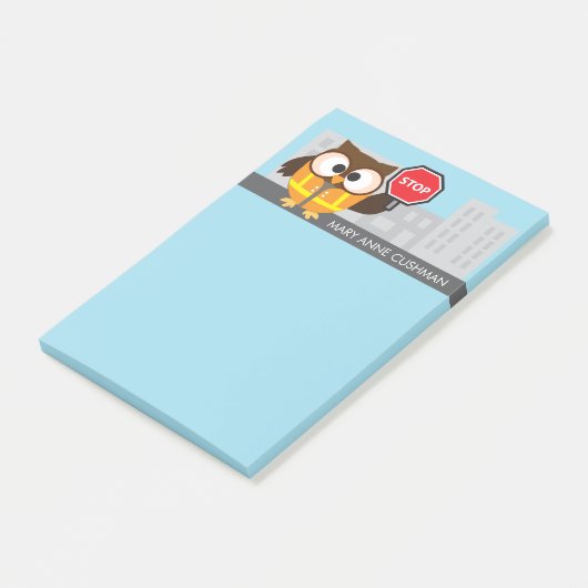 Crossing Guard School Safety Patrol Hartelijk dank Post-it® Notes (Schuin)