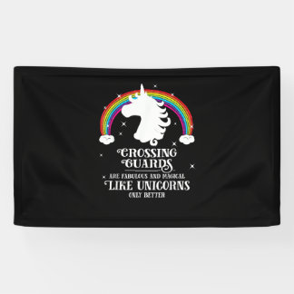 Crossing Guards zijn magisch als eenhoorns grappig Spandoek