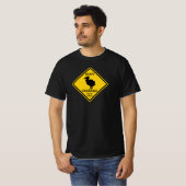 Crossing Road sign Dodo T-shirt (Voorkant volledig)