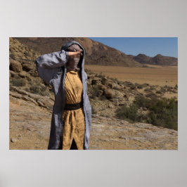 Crossing the Desert Fantasy Poster Print