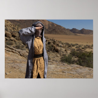 Crossing the Desert Fantasy Poster Print