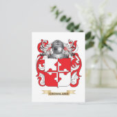 Crossland Coat of Arms Briefkaart (Staand voorkant)