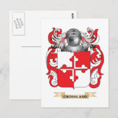 Crossland Coat of Arms Briefkaart (Voorkant / Achterkant)