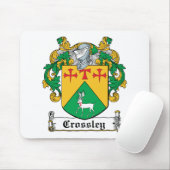 Crossley Family Crest Muismat (Met muis)