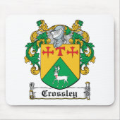 Crossley Family Crest Muismat (Voorkant)