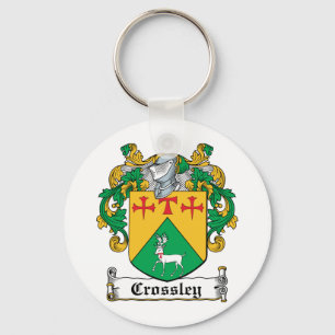 Crossley Family Crest Sleutelhanger