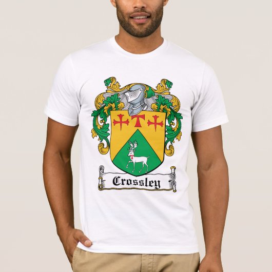 Crossley Family Crest T-shirt (Voorkant)