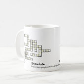 Crossmath Puzzel 1 Koffiekop Koffiemok (Voorkant links)